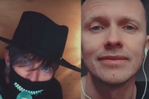 Илья Лагутенко, Ренарс Кауперс и Сергей Мазаев спели «Утекай» в самоизоляции
