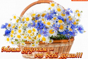 Друзьям от всей души - команда Океан Плюс