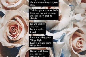 Певица Энджи написала песню Love is a losing game