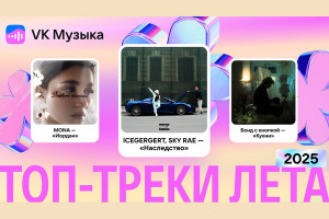 Что слушали летом в России: VK Музыка подвела итоги сезона