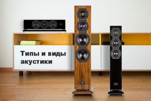 Типы и виды акустики.