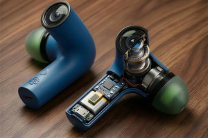 Разработан концепт TWS-наушников с камерами и подключением к ChatGPT