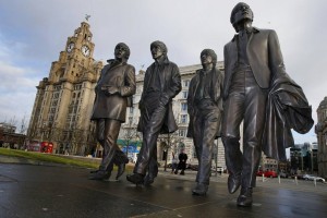 В Ливерпуле открылся новый памятник The Beatles 