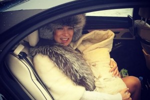 Олеся Судзиловская показала новорожденного сына