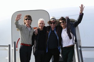 Rolling Stones прибыли на Кубу и дадут бесплатный концерт