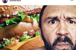 Иск Burger King, вдохновил Сергея Шнурова на второй провокационный стих  