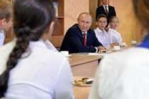 Путин посоветовал детям «притапливать радикализм»