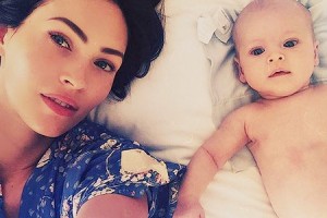Меган Фокс впервые опубликовала фото новорожденного сына  