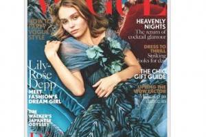  Лили-Роуз Депп дебютировала на обложке Vogue