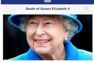 На официальном сайте Букингемского дворца появилась новость о смерти королевы Елизаветы II