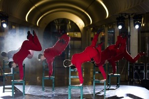 На "Достоевской" в рамках проекта "Ночь в метро" выступили артисты балета