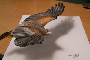 А вы отличите эти объемные рисунки от реальности?