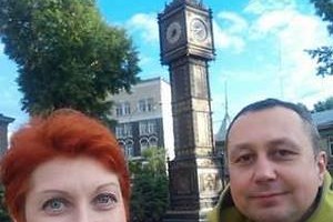 Оксана Сташенко спасает мужа