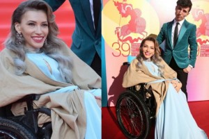 Юлия Самойлова с супругом стали гостями открытия Московского кинофестиваля