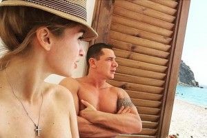 Ксения Бородина и Курбан Омаров празднуют вторую годовщину свадьбы