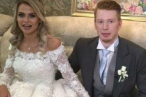 В Сети появились первые фото и видео со свадьбы Никиты Преснякова и Алены Красновой