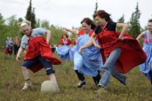 В Коми пройдут матчи по саамскому футболу - в юбках