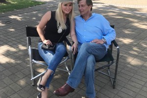 Анна Семенович снимается в новом фильме с Александром Домогаровым