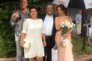 Борис Грачевский сыграл свадьбу полтора года спустя после похода в загс