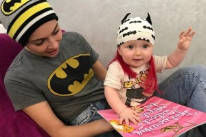 Самбурская поразила снимком с ребенком