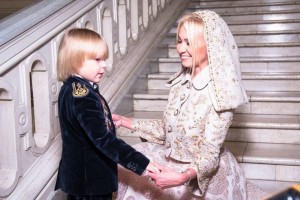 Саша Плющенко на обложке зимнего номера журнала "L'officiel Kids"