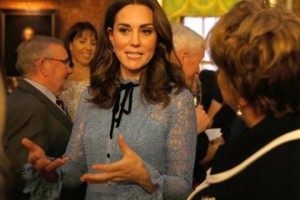 Беременная Кейт Миддлтон появилась на публике после тревожных сообщений