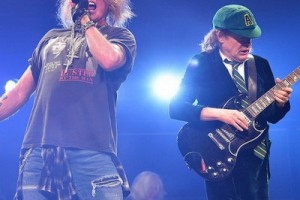AC/DC пишут новый альбом с Акселем Роузом