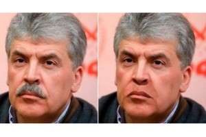 «Настоящий мужчина» Павел Грудинин проиграл спор и сбрил усы