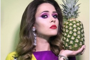 Юлия Санина продемонстрировала необычный look
