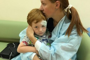 3-летний сын Галины Боб попал в больницу с травмой