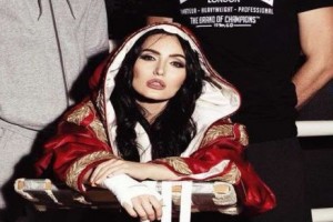 Анна Добрыднева вышла на боксерский ринг