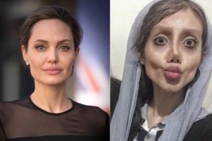 Иранская зомби-копия Анджелины Джоли снова ужаснула мир