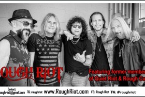 Экс-участники QUIET RIOT и ROUGH CUTT объединились в проекте ROUGH RIOT