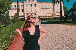 Соня Плакидюк побывала в шато Эдуарда VIII