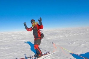 Американец первым в истории пересек Антарктиду в одиночку