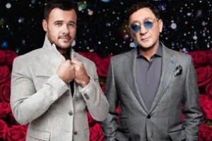 Emin и Григорий Лепс в канун Нового года презентовали дуэтный сингл «Розы».