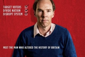 Появился первый постер фильма "Брекзит" с лысым Бенедиктом Камбербэтчем