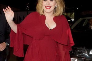 Поклонники Адель попрощались с ней пельменями и котиками