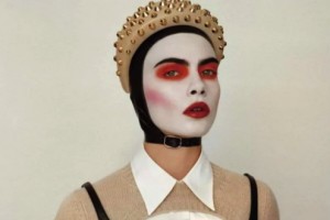 Кара Делевинь в причудливых образах стала героиней Love Magazine