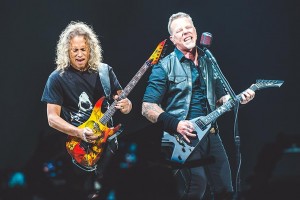 Metallica спела «Группу крови» в Лужниках