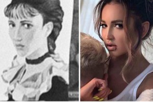 Портрет Бузовой отыскали на фотографии 80-х годов