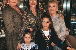 Ксения Бородина отметила день рождения мамы