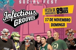Басист METALLICA и экс-гитарист FAITH NO MORE сыграют с INFECTIOUS GROOVES в Бразилии!!!!!!!!!!!!!!!!!!!!!!!!