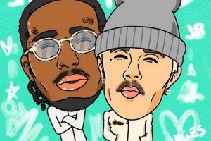 Джастин Бибер и Quavo помогли женщинам и детям