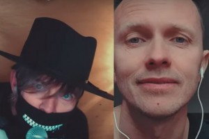 Илья Лагутенко, Ренарс Кауперс и Сергей Мазаев спели «Утекай» в самоизоляции