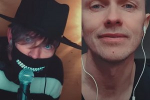 Илья Лагутенко, Ренарс Кауперс и Сергей Мазаев спели «Утекай» в самоизоляции 