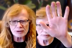У лидера MEGADETH проблемы с руками