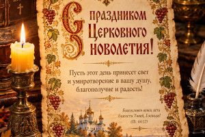 С ПРАВОСЛАВНЫМ НОВЫМ ГОДОМ
