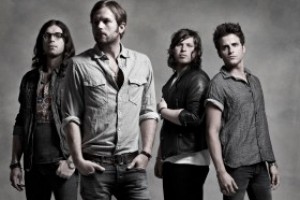 Kings of Leon пишутся в одной из студий Лос-Анджелеса.