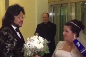 Филипп Киркоров поймал букет невесты